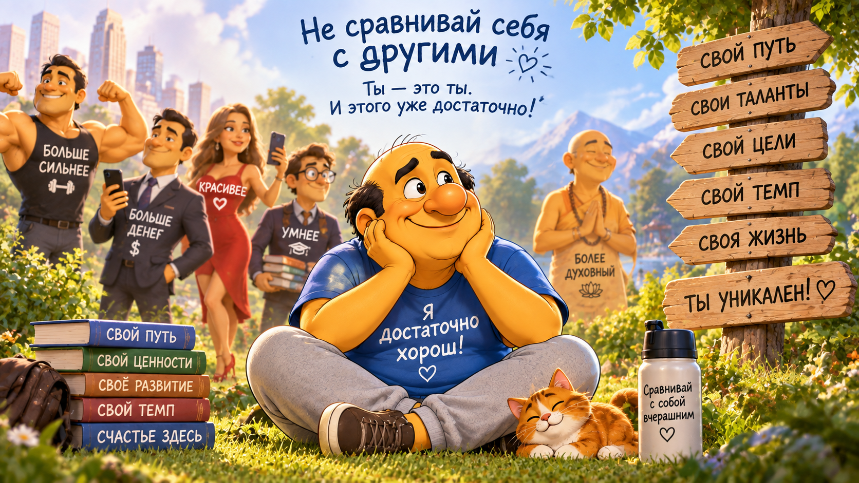 Как перестать сравнивать себя с другими